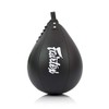 Fairtex SB2 Microfiber Muay Thai Boxing Speed Bag - Black,