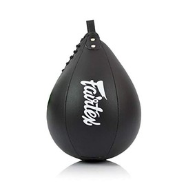 Fairtex SB2 Microfiber Muay Thai Boxing Speed Bag - Black, Gold, Red, Blue