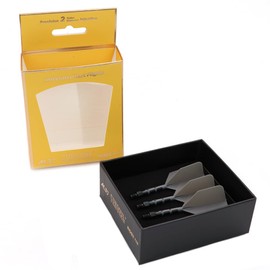 CUESOUL ROST T19 - Eje de dardos integrado y vuelos en forma de ala grande, di adiós al vuelo de dardos caídos