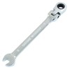 Hordion 8mm Ratcheting Combination Wrench, 12 Point 72-Tooth Flex Head