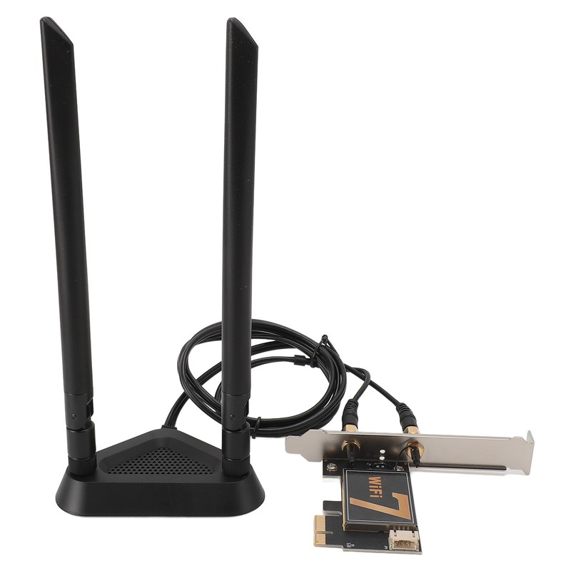BE200NGW PCI Ex1 WiFi Card with 8DB Antenna 8774Mbps WIFI7