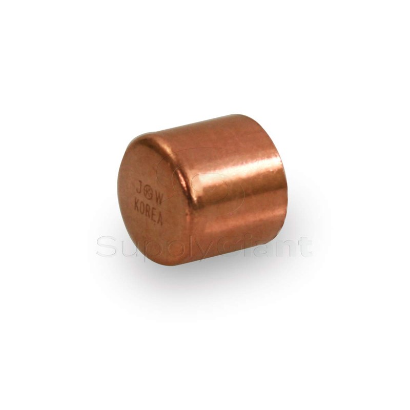 Supply Giant DUFD0034 Copper Cap with Sweat Socket, 3/4