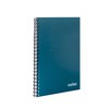 Collins Essential A4 Spiral Wiro Ruled Notebook 80 pages Teal