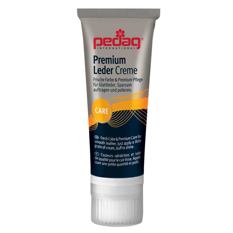 pedag Premium Shoe Cream Polish 850 in Tube with Applicator,