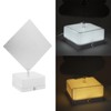 3D Metal Sheet Night Light Rotation Rechargeable Decoration 3D Night