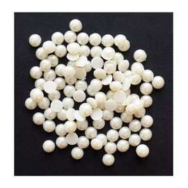 HAND ® Pearl Round Hotfix - Iron On Rhinestone Diamante Gems Assorted Sizes (D20 7mm - appx 500 a pack - appx 31g)