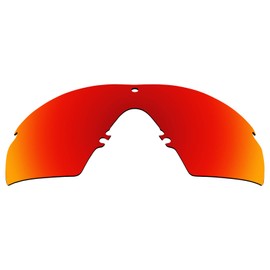 Alphax Polarized Fire Red Replacement Lenses for Oakley Si M Frame 3.0 OO9146