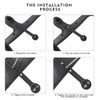 Alfa Pasca Integrated Handlebar Front Combination Mount for Wahoo/Garmin/Bryton Bicycle