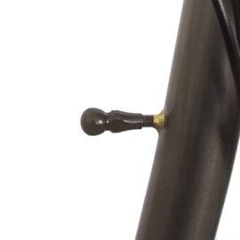 London Craftwork Extended Stem Catcher Knob for Brompton in Black