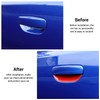 JWWY for Dodge Charger Exterior Door Handle Bowl Cover Trim