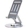 DOOGEE Swivelling Flat stand For Tablets, Adjustable Metal Desk Desktop