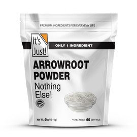 It's Just - Arrowroot Powder, Natural Thickener, Gluten-Free, Dairy-Free, Non-GMO, Cornstarch Substitute
