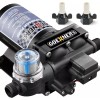 GOEHNER'S RV Fresh Water Pump 12V DC 6.5GPM 70PSI Self-Priming