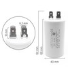 LORTECH Permanent Capacitor 20 µF - Diameter 40 mm x