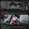Auovo Cup Holder Insert for 2025 Toyota 4Runner Accessories Non-Slip