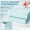 SUNEE 3 Ring Binder 1.5 Inch 2 Pack, Clear View