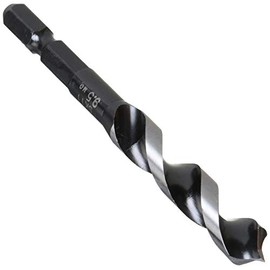Star-M Anti-Burr F-Type Short Drill Bit, Hexagonal Shaft for Carpentry