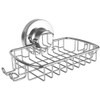 Soap Dish for Shower Suction Cup Powerful Vacuum System Rustproof