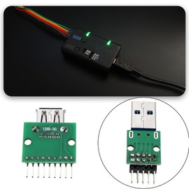 SING F LTD 4Pcs USB3.0 Male and Female Converter Board 2.54mm Pitch Adapter 9Pin 10Pin DIP Converter Breakout Board for DIY USB Power Supply 24.5x20mm/16x18mm