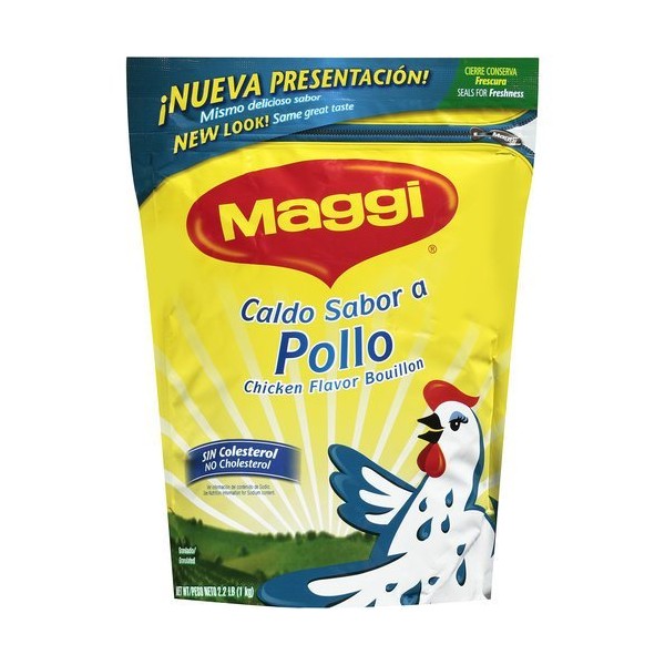 Maggi Chicken Flavored Bouillon 2.2 Lb (Pack of 2)