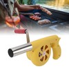Hand Crank BBQ Fan Increase Firepower Portable Barbecue Air Blower