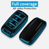 Tukellen for Dodge Key Fob Cover Soft TPU Full Protection