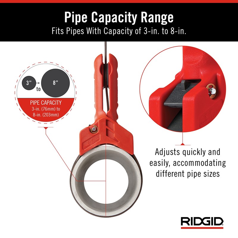 Rigid Pipe Handle 42478 Belt Wrench