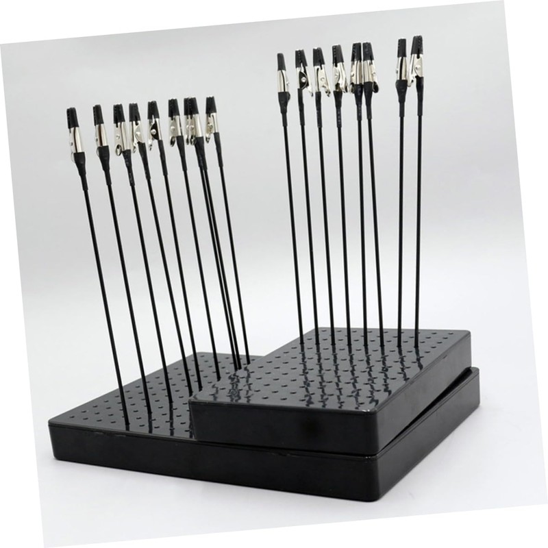 VILLFUL Metal Clip Base for Miniature Model Building Airbrush Painting