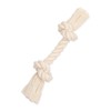 Mammoth Pet Products Dog Flossy Chews 100-Percent Cotton White Rope