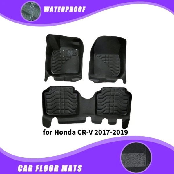 Unbranded Custom Fit Carpet Liners for Honda CR-V 2017-2019 Durable