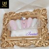 ❣Lovely Pink Handmade Nail Tips - Short Round / ❣러블리핑크