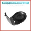 ACROPIX 2pcs Upper Radiator Bracket with Rubber Cushion Bushing Radiator