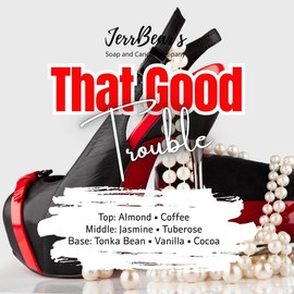 JerrBear’s Custom Body Dusting Powder - Scented - Gentle - Fine Powder Talc-Free Fragrance Moisture Cosmetic Skin Care:_That Good Trouble