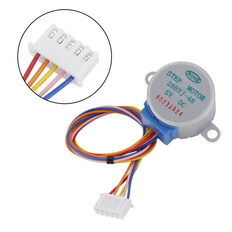 5 Pcs/Set DC 5V 4-Phase Rohs Step Motor 28BYJ-48, 5-Wire