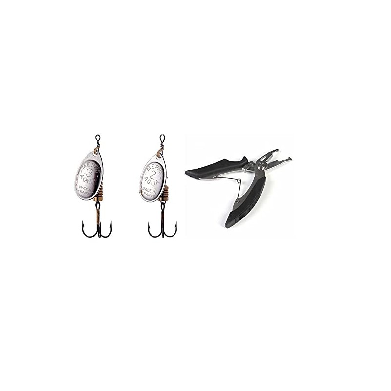 Mepp s Aglia Set: 1 x Mepps Agila Silver Size