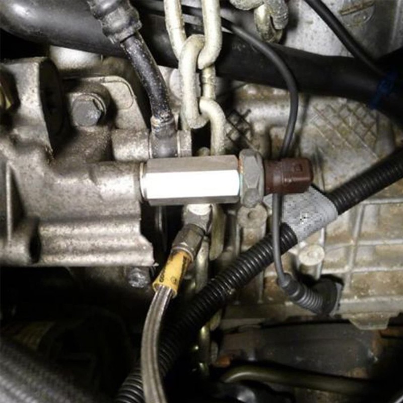 1/8'' BSPT Oil Pressure Sensor Sendor Tee Adapter to 1/8