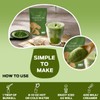 Bunkell Mushroom Matcha, Organic 6 Mushrooms Mix w/Japanese Matcha, Ceremonial