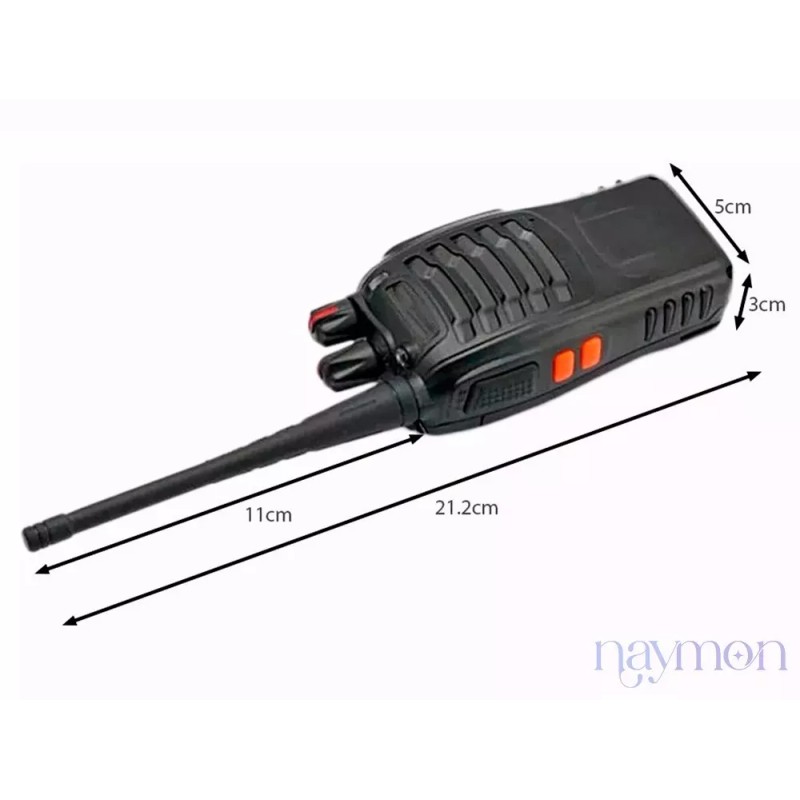 Naymon 2pz Radio Comunicacion Profesional Largo Alcance 2 Vias