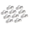 TA-VIGOR 50Pcs Pipe Support Bracket Clamp, 16mm Pipe Wall Ceiling
