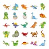 100 Pegatinas Pegatinas Calcomanías, Dinosaurio Calcas