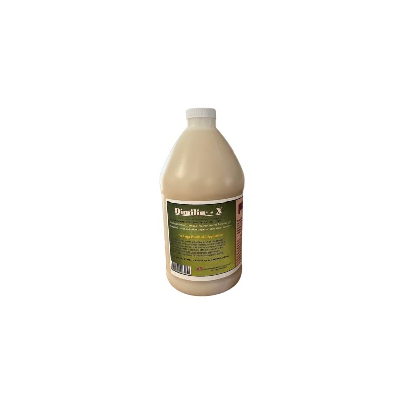 SOBAKEN Dimilin-X Koi & Goldfish Treatmen 1/2 Gallon Anchor Worm