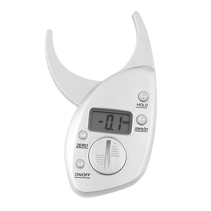 Dantronics Plicometro Digital Medidor De Grasa Corporal, Nutricion Salud