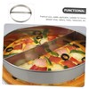 Ciieeo 3pcs Stainless Steel Pizza Saucing Ring Baking Tool for