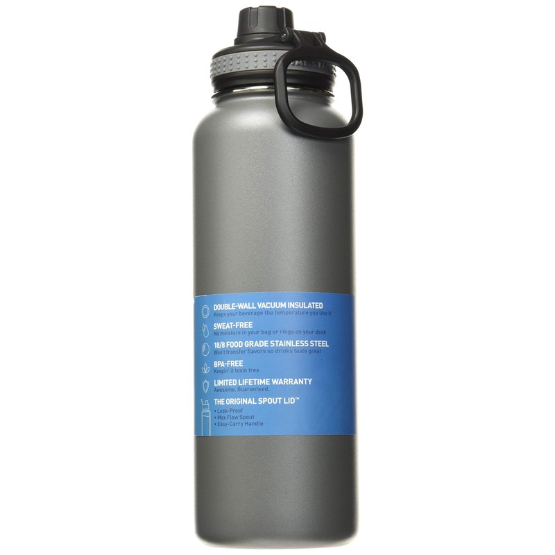 Takeya Originals aislado botella de agua de acero inoxidable, 40