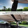 2pcs Fishing Pole Roof Rack Space Saving Car Fishing Rod