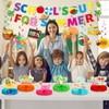 School's Out for Summer Decorations Include Summer Theme Banner Hanging