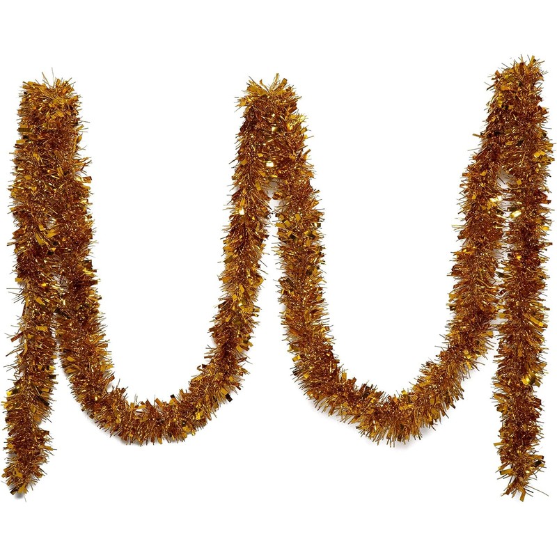 UKDeals direct ® 4m Metre Chunky/Fine Christmas Tinsel - Christmas