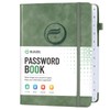 Password Book with Alphabetical Tabs, Hardcover Password Keeper, Password Notebook