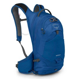 Osprey Raptor 10L Men's Biking Backpack with Hydraulics Reservoir, Postal Blue