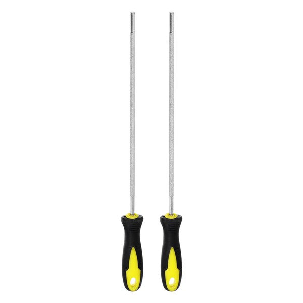 HARFINGTON Diamond Chainsaw File 3/16"(4.8mm) High Hardness Round Cut Sharpen